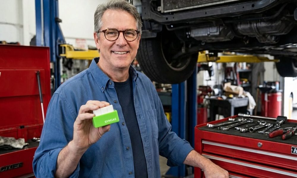 Gepensioneerde aandrijfingenieur Alan